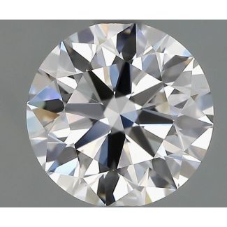 1.7 Carat Round D VVS2 EX GIA Natural Diamond