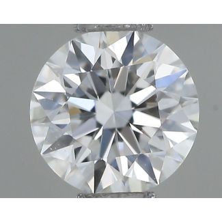 0.35 Carat Round E IF EX GIA Natural Diamond