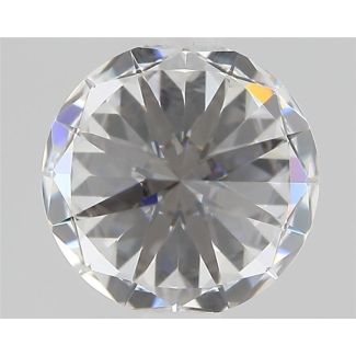 0.46 Carat Round D VVS1 EX GIA Natural Diamond