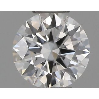 0.24 Carat Round E IF EX GIA Natural Diamond