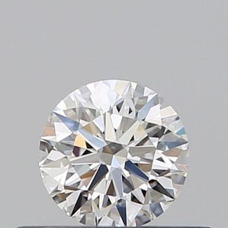 0.35 Carat Round F IF EX GIA Natural Diamond