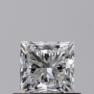 0.50 Carat Princess F VVS1 - EX VG GIA Natural Diamond