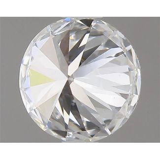 0.4 Carat Round E VVS2 EX VG GIA Natural Diamond