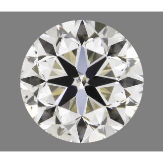 0.70 Carat Round K SI1 VG G GIA Natural Diamond