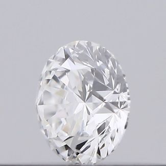 0.18 Carat Round E SI1 EX GIA Natural Diamond