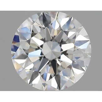 1.3 Carat Round E VVS1 EX GIA Natural Diamond