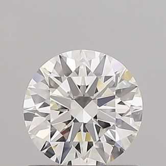 0.71 Carat Round H VS1 EX GIA Natural Diamond