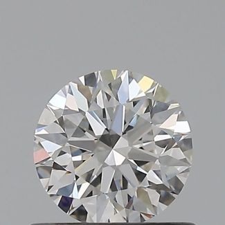 0.56 Carat Round G VS1 EX GIA Natural Diamond