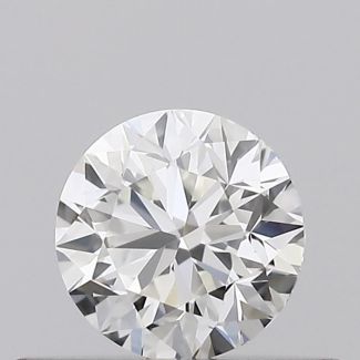 0.3 Carat Round H VVS1 VG EX GIA Natural Diamond