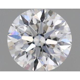 0.4 Carat Round E VS2 EX GIA Natural Diamond