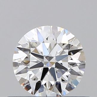 0.5 Carat Round E VS1 EX GIA Natural Diamond