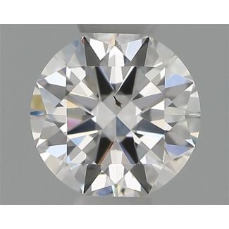 0.30 Carat Round G SI1 VG EX GIA Natural Diamond