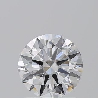 1.5 Carat Round D VVS2 EX GIA Natural Diamond