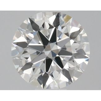 0.36 Carat Round F IF EX GIA Natural Diamond