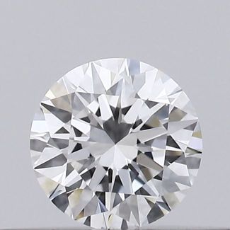 0.2 Carat Round D VVS1 EX GIA Natural Diamond