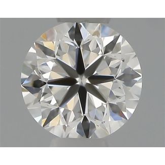 0.30 Carat Round H VS1 VG EX GIA Natural Diamond