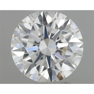 0.30 Carat Round F VVS1 EX IGI Natural Diamond