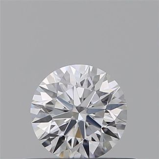 0.36 Carat Round D VVS1 EX GIA Natural Diamond