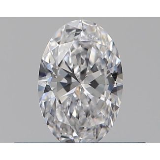 0.3 Carat Oval D VS1 - EX VG GIA Natural Diamond