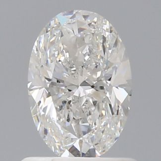 1.00 Carat Oval F SI1 - VG GIA Natural Diamond