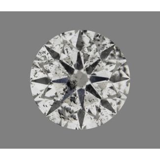 1.02 Carat Round I I2 EX GIA Natural Diamond