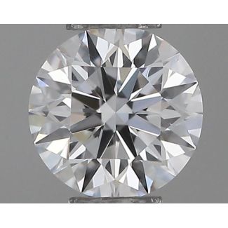 0.22 Carat Round D VVS1 EX GIA Natural Diamond