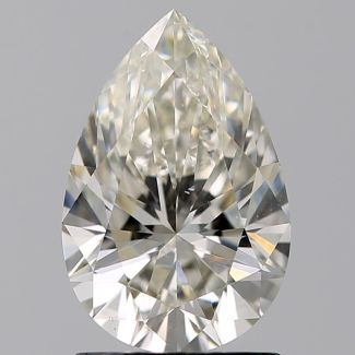 1.31 Carat Pear J VS2 - EX GIA Natural Diamond