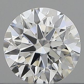 0.35 Carat Round D VVS1 EX GIA Natural Diamond