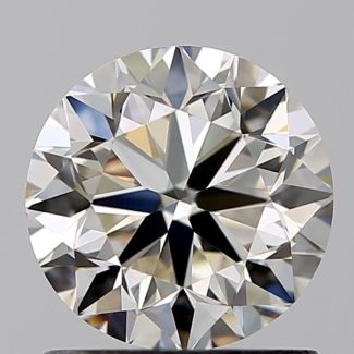 1.00 Carat Round J VS1 VG EX GIA Natural Diamond