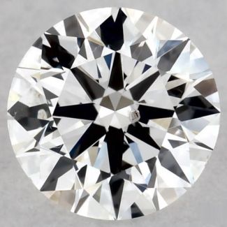 0.4 Carat Round G SI2 VG GD GIA Natural Diamond