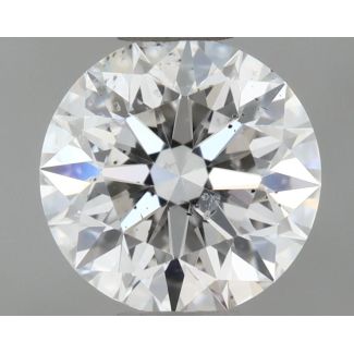 0.5 Carat Round D SI2 EX VG GIA Natural Diamond