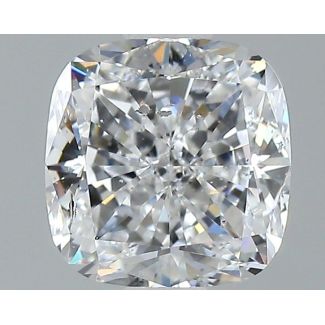 1.51 Carat Cushion Brilliant D SI2 - EX GIA Natural Diamond