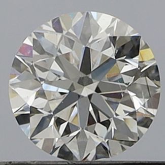 0.5 Carat Round F SI2 EX VG GIA Natural Diamond