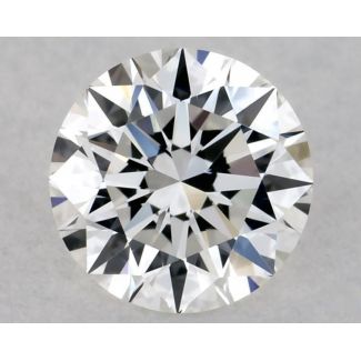 0.4 Carat Round F VVS1 EX GIA Natural Diamond