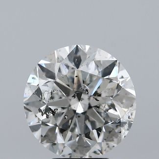 5.02 Carat Round E SI2 GD VG HRD Natural Diamond