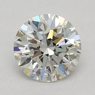 0.40 Carat Round F VVS1 VG EX GIA Natural Diamond