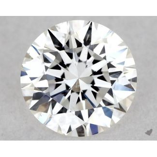 0.56 Carat Round G SI1 EX GIA Natural Diamond