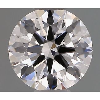 0.8 Carat Round H VVS2 EX GIA Natural Diamond