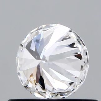 0.5 Carat Round D VVS1 EX GIA Natural Diamond