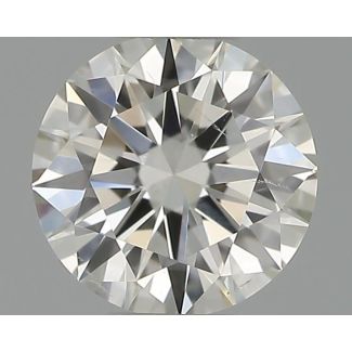 0.30 Carat Round G SI1 EX IGI Natural Diamond