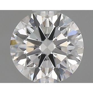 0.51 Carat Round F VS1 EX GIA Natural Diamond