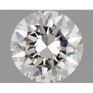 0.70 Carat Round H VS2 VG EX GIA Natural Diamond