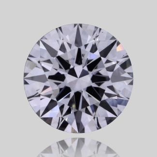 0.5 Carat Round D SI1 EX GIA Natural Diamond