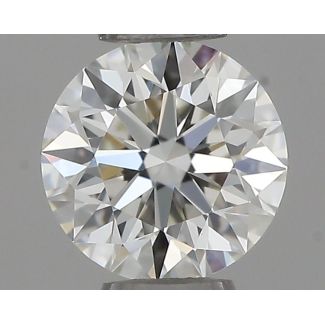 0.31 Carat Round G VVS1 EX IGI Natural Diamond