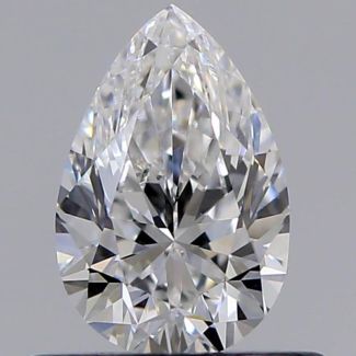 0.50 Carat Pear E VS1 - GD VG GIA Natural Diamond