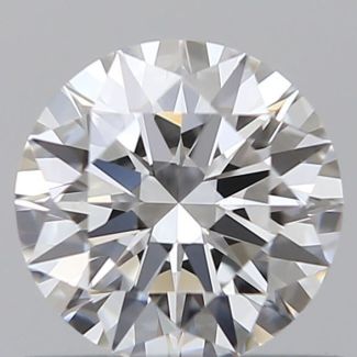 0.53 Carat Round D FL EX GIA Natural Diamond