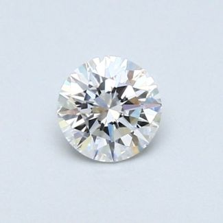 0.36 Carat Round D VS2 VG EX GIA Natural Diamond