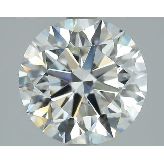 2.06 Carat Round H VS2 EX GIA Natural Diamond