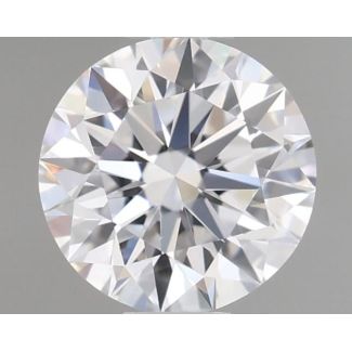 0.55 Carat Round D VS1 EX GIA Natural Diamond