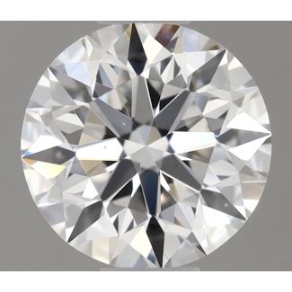 0.5 Carat Round G VS2 EX GIA Natural Diamond